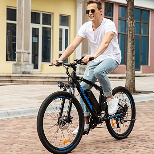 ANCHEER 500W Electric Bike 27.5'' Adults Electric Commuter Bike/Electric Mountain Bike
