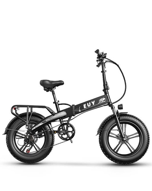 Auloor Electric Bike,750W for Adults, 20" Fat Tire, 30MPH Folding Electric Bike