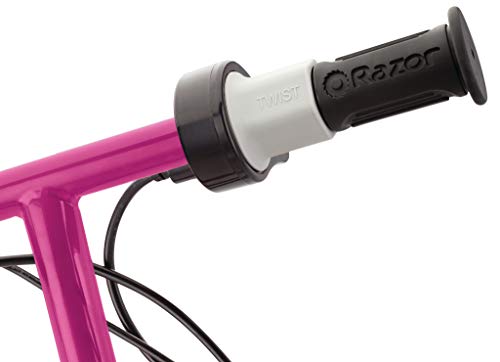 Razor E100 Electric Scooter for Kids Ages 8+ - 8" Pneumatic Front Tire