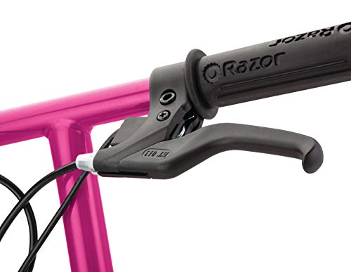 Razor E100 Electric Scooter for Kids Ages 8+ - 8" Pneumatic Front Tire