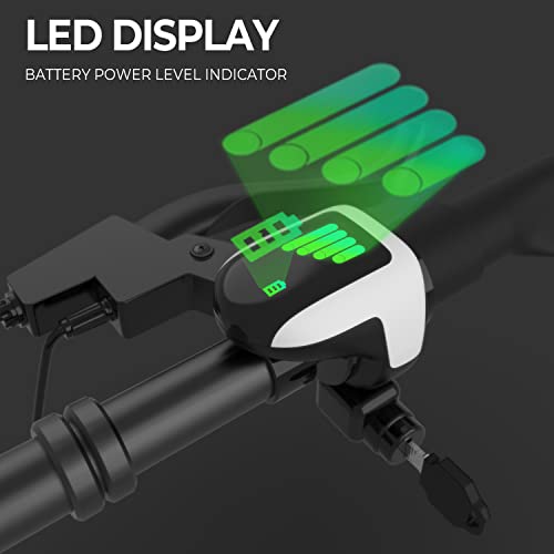 Phantomgogo Commuter R1 - Electric Scooter for Adults - Foldable Scooter with Seat