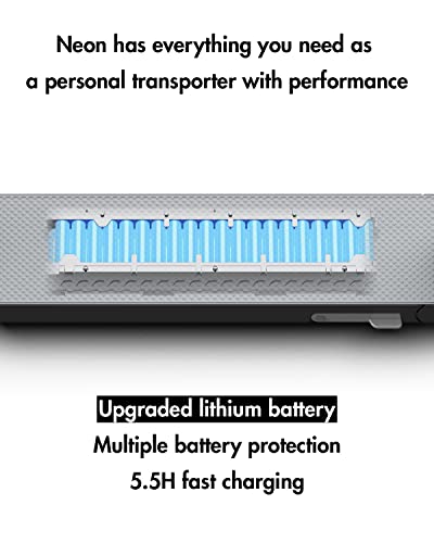 OKAI Neon Electric Scooter - Up to 15.5 MPH, 25 Miles Range Electric Scooter for Adults
