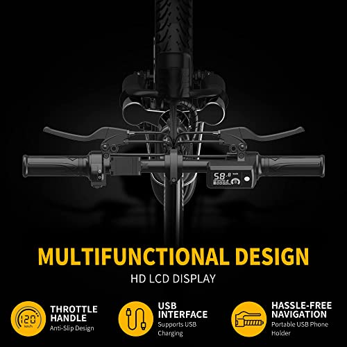 EBKAROCY Ebikes for Adults, 400W Motor 22MPH Max Speed