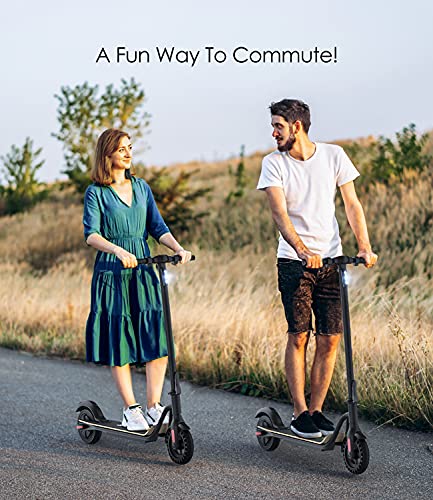 Electric Scooter, 3 Gears, Max Speed 15.5MPH, 12 Miles Powerful Battery with 8'' Tires