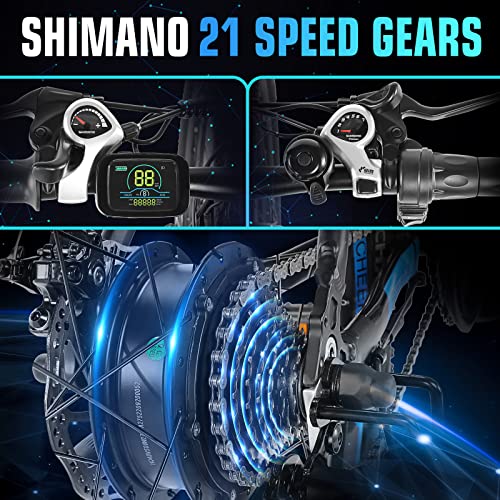 ANCHEER 500W Electric Bike 27.5'' Adults Electric Commuter Bike/Electric Mountain Bike