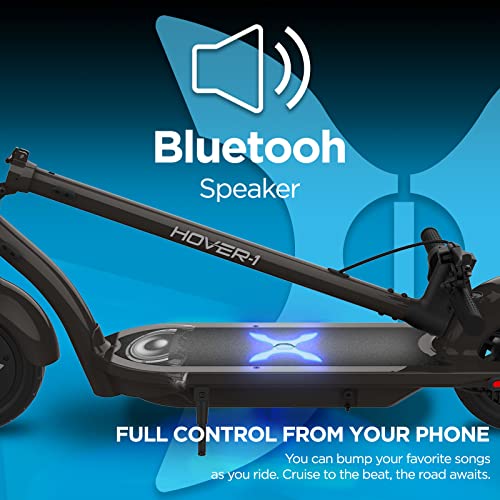 Hover-1 Alpha Electric Scooter | 18MPH, 12M Range, 5HR Charge, LCD Display