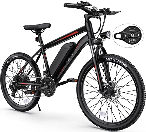 TotGuard Electric Bike, Electric Bike for Adults 26'' Ebike with 350W Motor