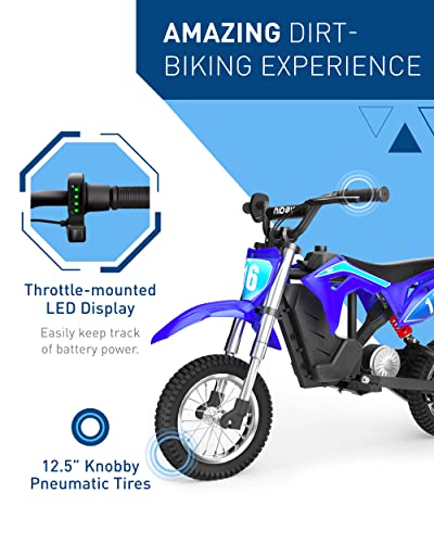 Hiboy DK1 36V Electric Dirt Bike,300W Electric Motorcycle - Up to 15.5MPH & 13.7 Miles Long-Range